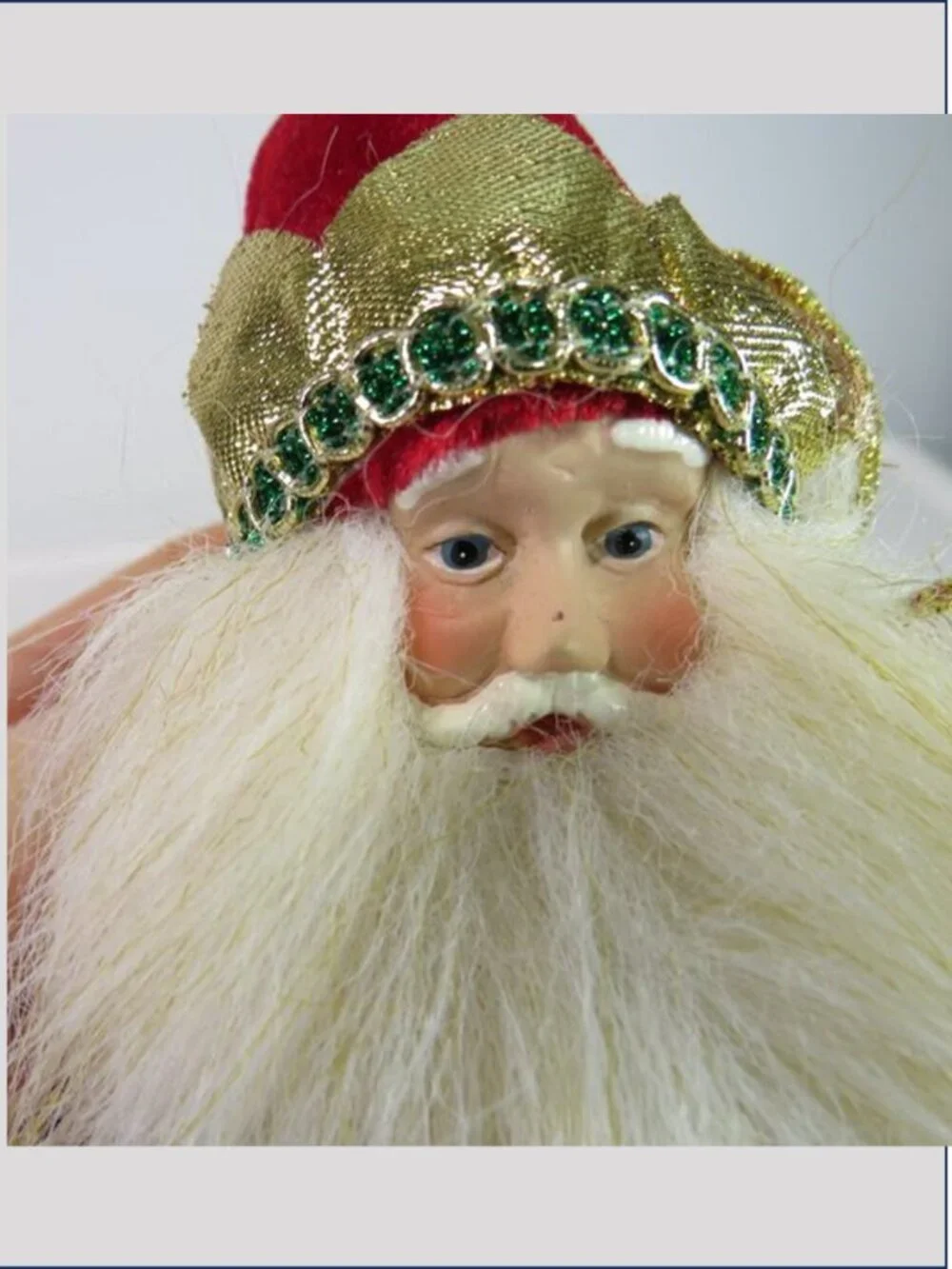 Unbranded Mark Roberts Style Christmas Santa Elf Fairy Shelf Sitter Jingle Bells